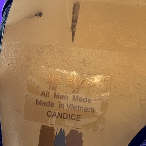 Sam Edelman Woven Black‎ Ankle Strap Candice Sandals Women's Shoe Size 7-NEW - Picture 7 of 7